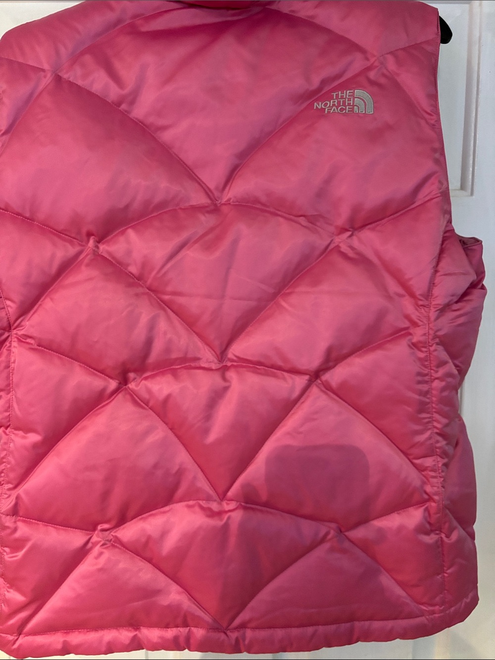 The North Face Pink Quilted Insulated down woman’s Vest - Picture 5 of 6